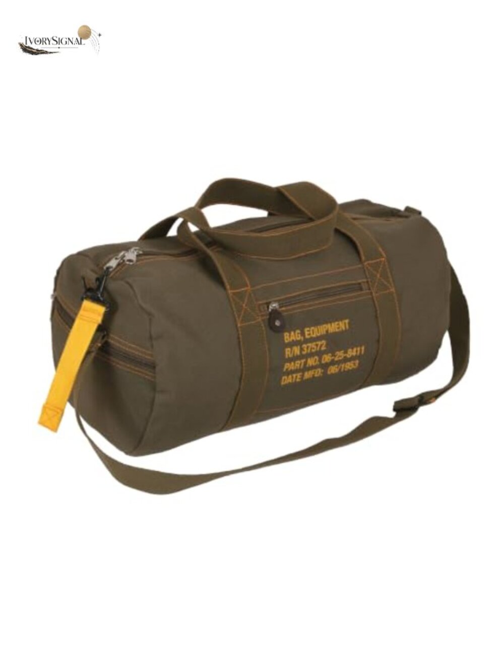 Rothco Canvas Equipment Bag Heavyweight Cotton Carryall Travel Duffle